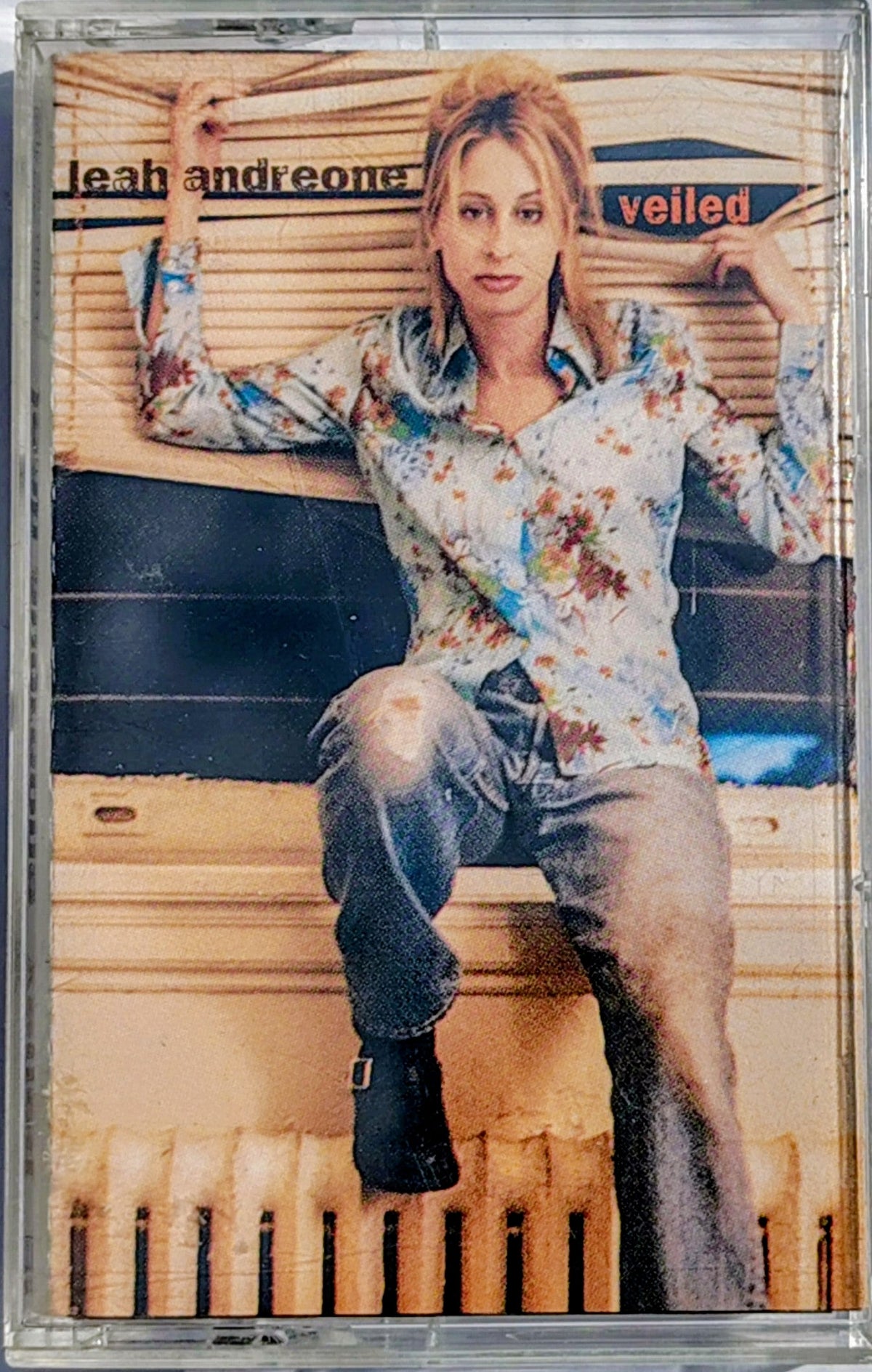 Leah Andreone - “Veiled” - CASSETTE TAPE VG+/VG+
