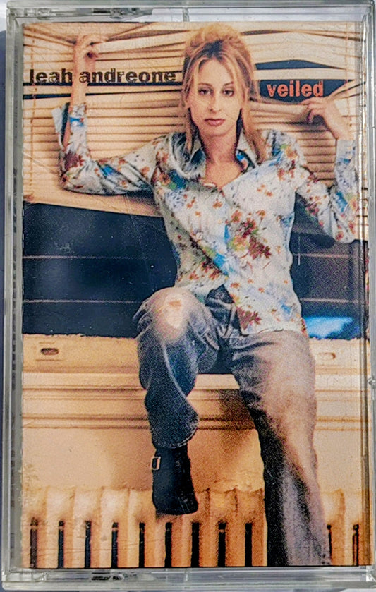 Leah Andreone - “Veiled” - CASSETTE TAPE VG+/VG+