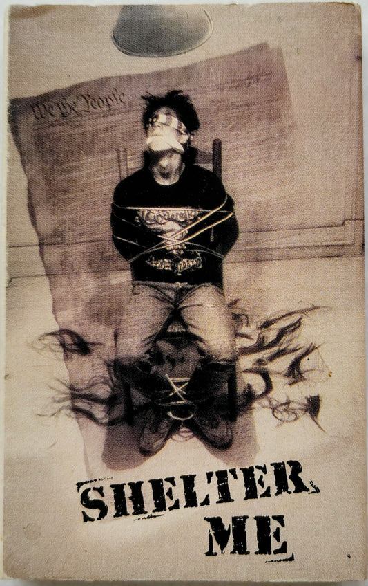 Cinderella - "Shelter Me" - CASSETTE TAPE (Single) G+/VG+