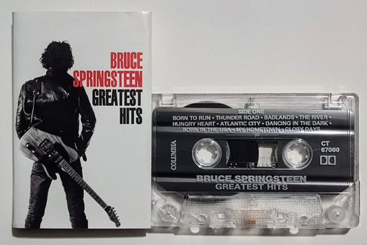 Bruce Springsteen - "Greatest Hits" - CASSETTE TAPE (Canada; DOLBY) VG+/VG+