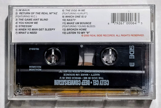 Celly Cel - “Deep Conversation” - CASSETTE TAPE NM/M (Sealed; TINY hole in cellophane) *🌟*