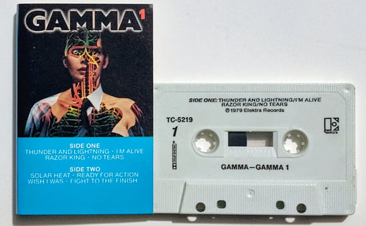 Gamma - "Gamma 1" - CASSETTE TAPE VG+/VG+