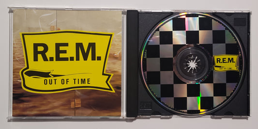 REM - "Out Of Time" - COMPACT DISC VG+/G+