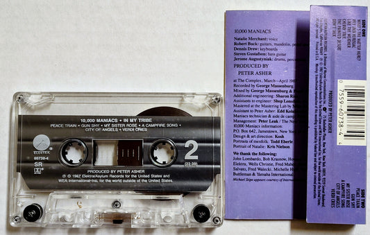 10,000 Maniacs - “In My Tribe” - CASSETTE TAPE VG+/VG+