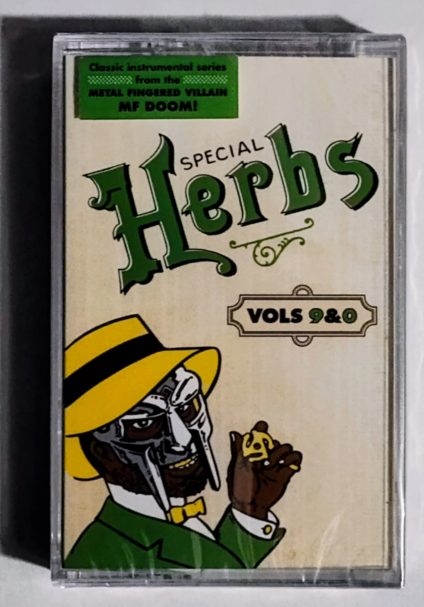 MF Doom (Metal Fingers) - "Special Herbs (Instrumentals; 5-Tape Complete Set)" - INDIE CASSETTE TAPE M/M (All Sealed; FREE SHIPPING)