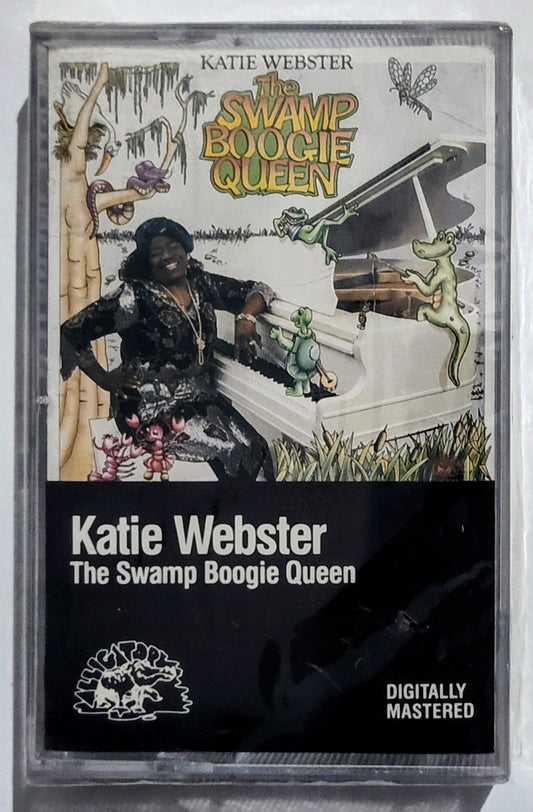 Katie Webster - “The Swamp Boogie Queen” - CASSETTE TAPE M/M (Sealed)