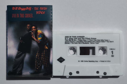 DJ Jazzy Jeff & The Fresh Prince - "And In This Corner" - CASSETTE TAPE VG+/VG+