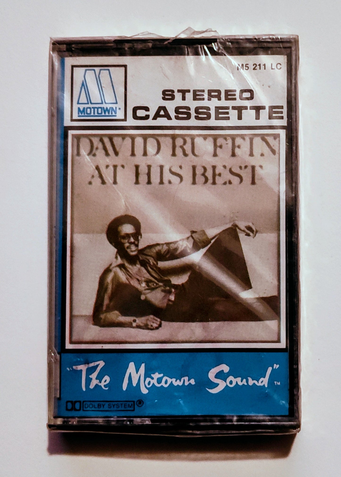 David Ruffin - "At His Best" - CASSETTE TAPE (DOLBY B NR) NM/M (Sealed; broken seal)