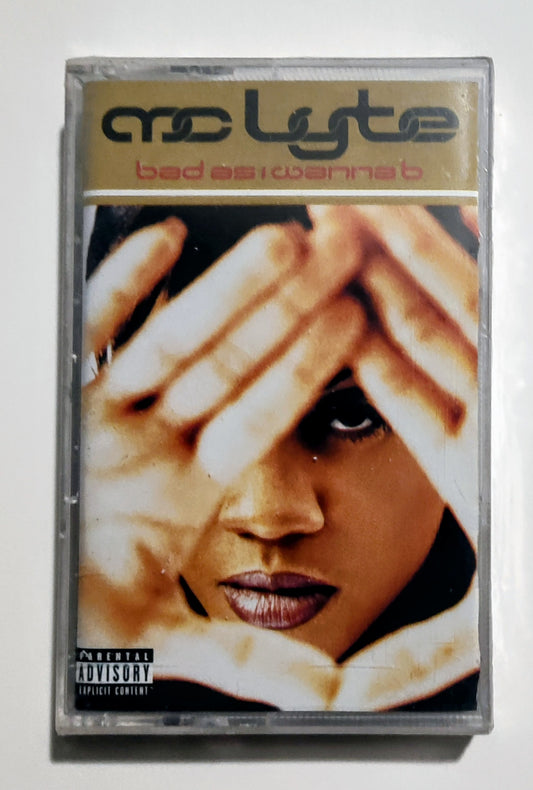 M.C. Lyte - "Bad As I Wanna Be" - CASSETTE TAPE M/M (Sealed)
