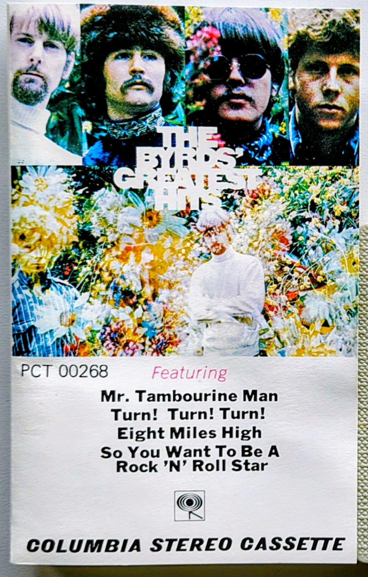 Byrds, The - "Greatest Hits" - CASSETTE TAPE VG/VG+