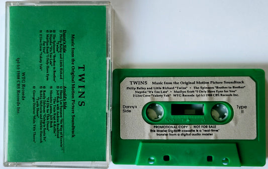 Various Artists - “Twins Soundtrack (Promo)” - CASSETTE TAPE VG+/VG+