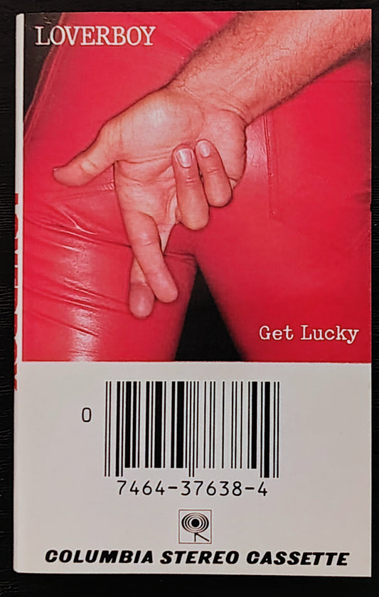 Loverboy - “Get Lucky” - CASSETTE TAPE VG+/VG