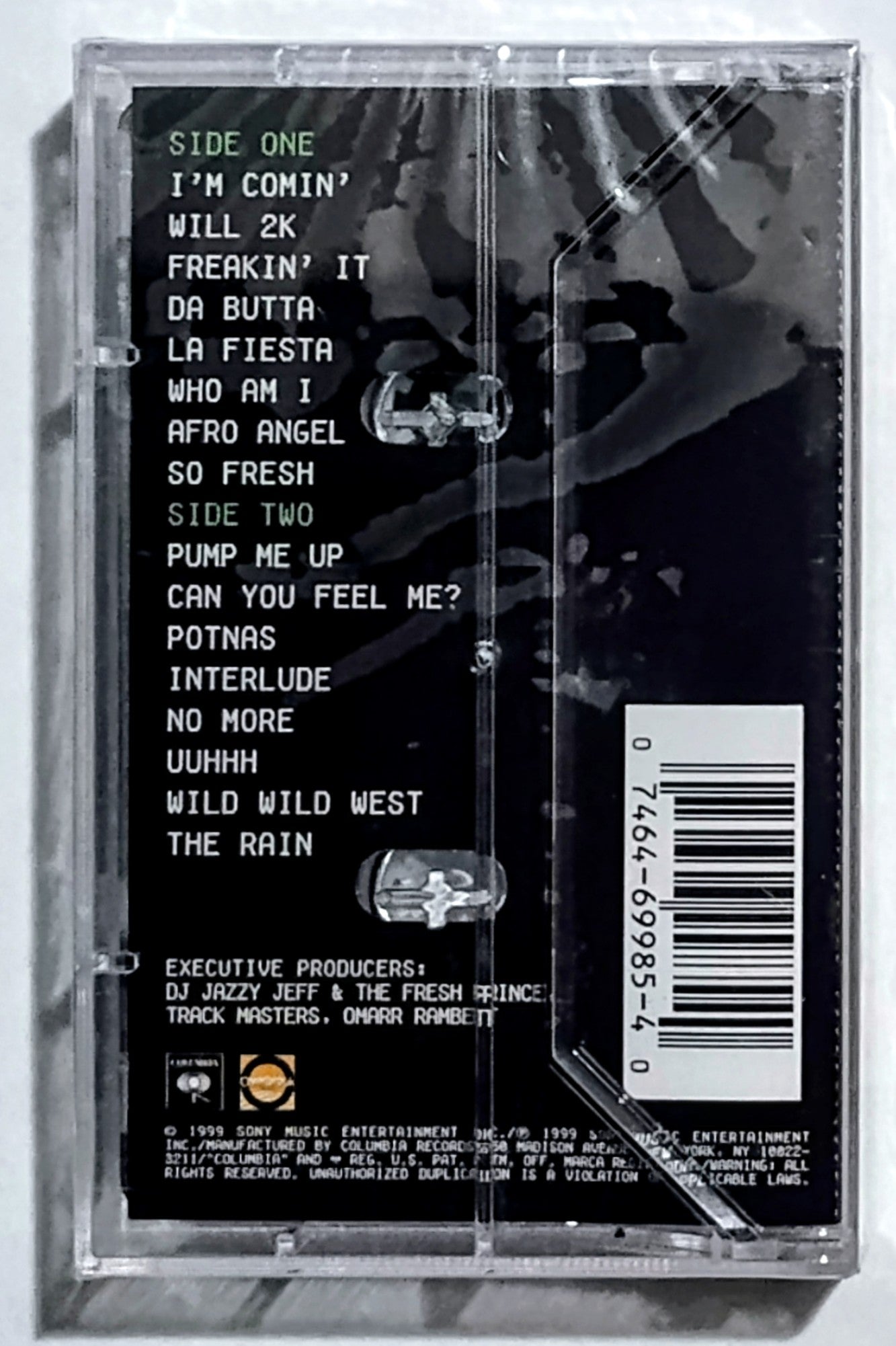 Will Smith - “Willenium” - CASSETTE TAPE M/M (Sealed with hype sticker)