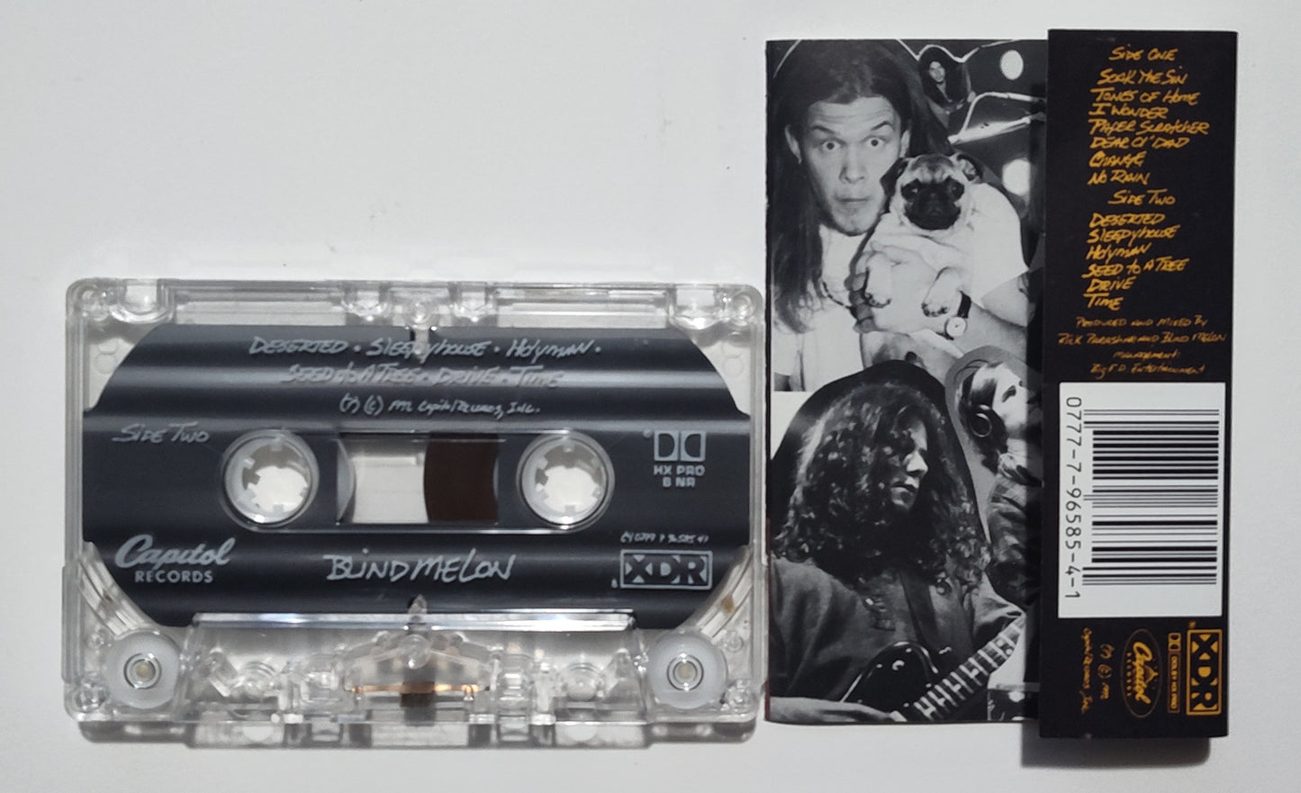 Blind Melon - "Blind Melon" - CASSETTE TAPE (XDR; DOLBY HX PRO B NR) VG+/VG+