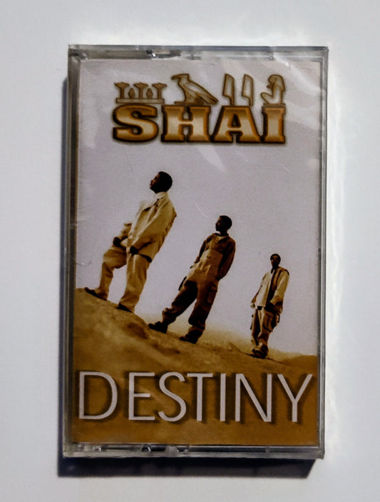 Shai - "Destiny" - CASSETTE TAPE NM/M (Sealed; cracked case)