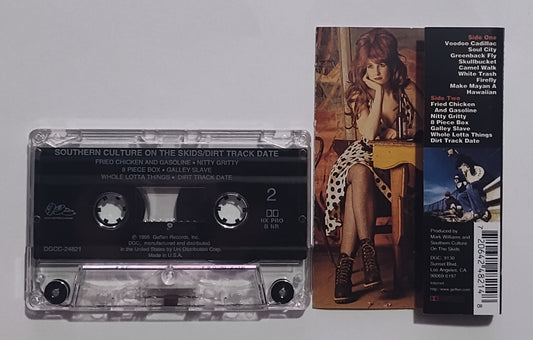 Southern Culture On The Skids - "Dirt Track Date" - CASSETTE TAPE (DOLBY HX PRO B NR) VG+/VG+