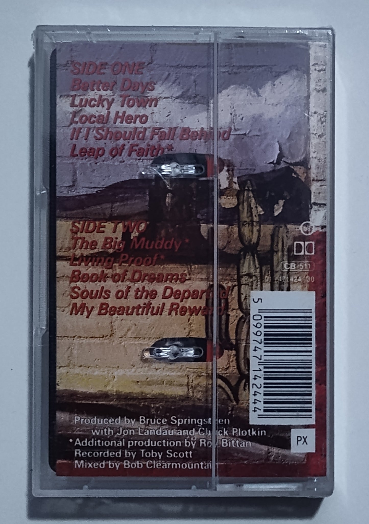 Bruce Springsteen - "Lucky Town" - CASSETTE TAPE (DOLBY) M/M (Sealed)