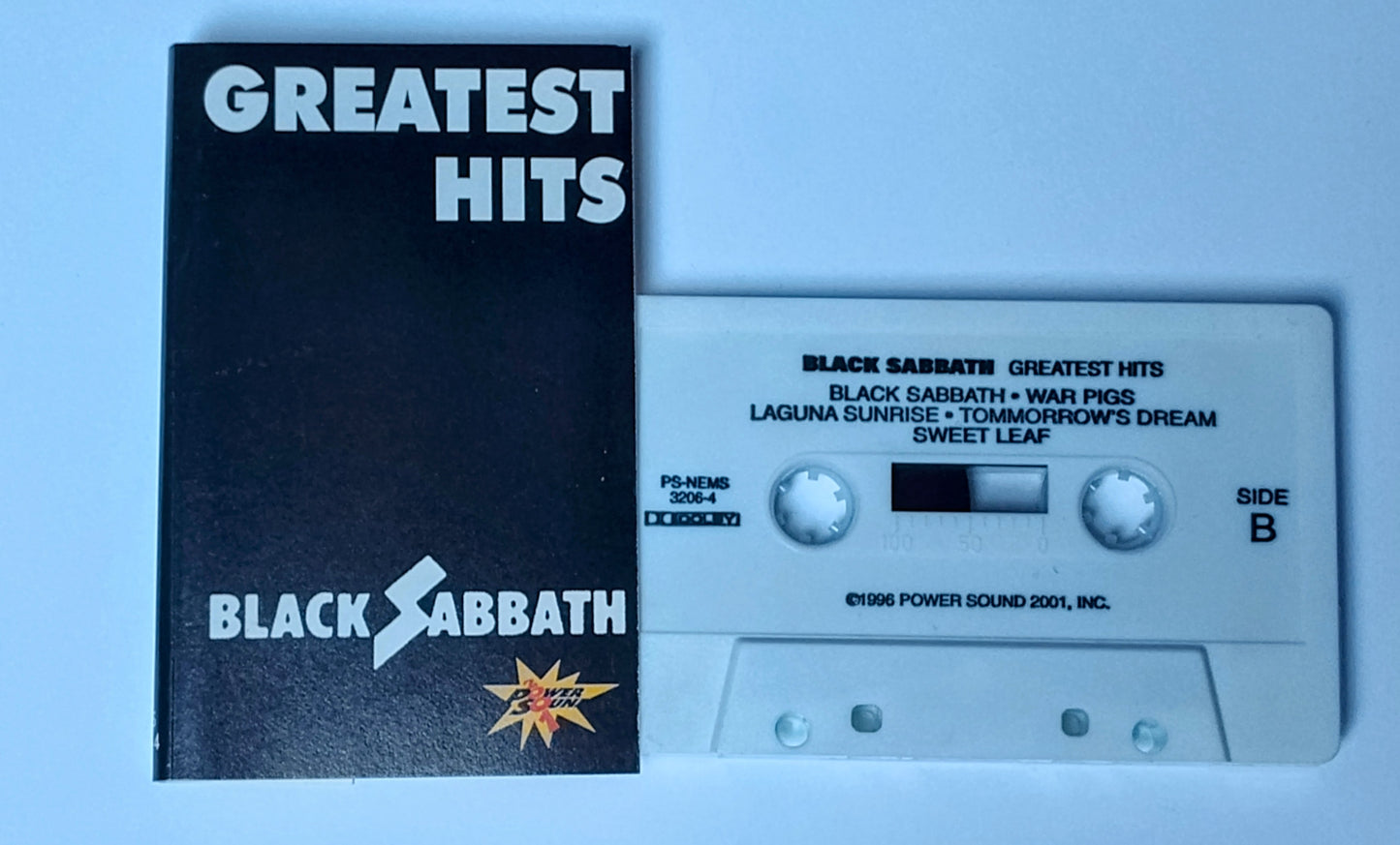 Black Sabbath - "Greatest Hits (Digitally Remastered)" - CASSETTE TAPE NM/NM