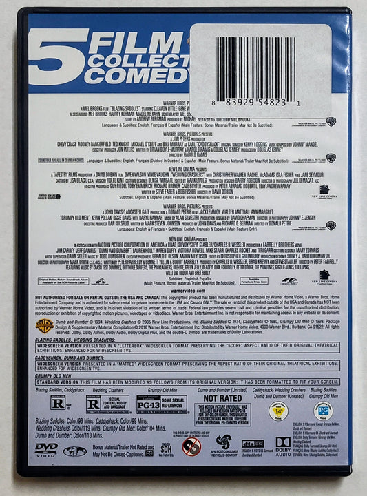 Warner Bros. 5-Film Comedy Collection Vol. 2 DVD