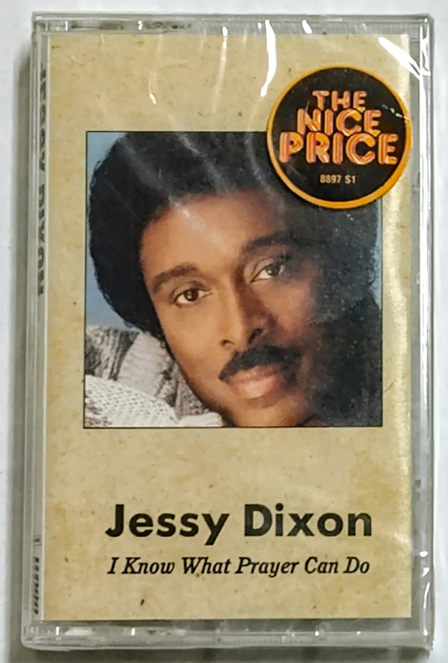 Jessy Dixon - “I Know What Prayer Can Do” - CASSETTE TAPE NM/M (Sealed; cracked case)