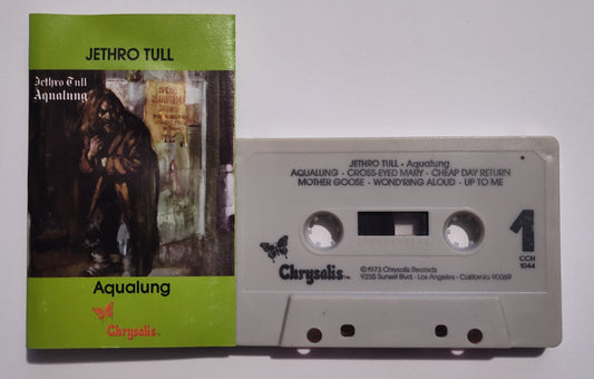 Jethro Tull - "Aqualung" - CASSETTE TAPE VG/VG+