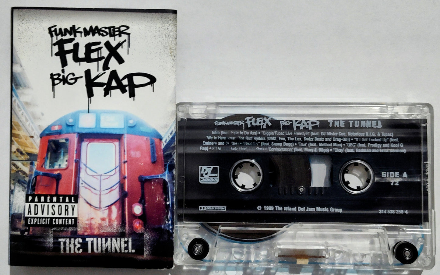 Funkmaster Flex & Big Kap - “The Tunnel” - CASSETTE TAPE VG/VG+