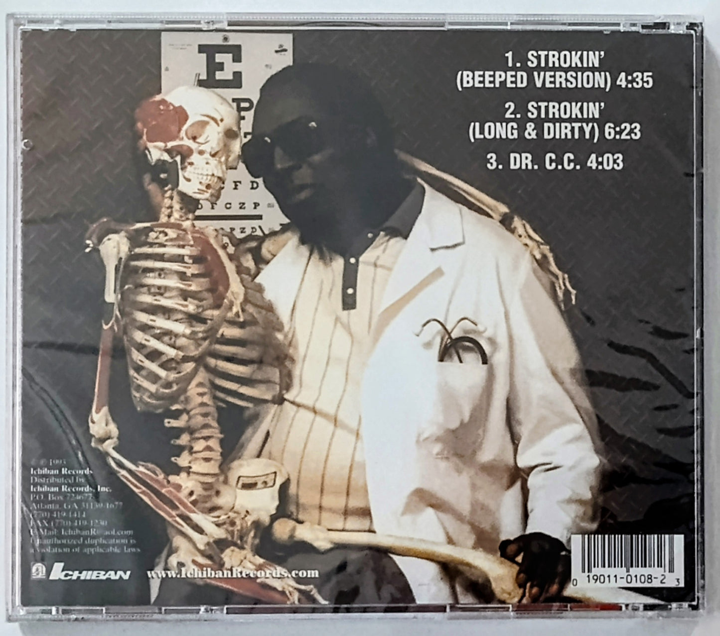 Clarence Carter - “Strokin’” - COMPACT DISC (Single) NM/M (Sealed; Tiny tear in cellophane)
