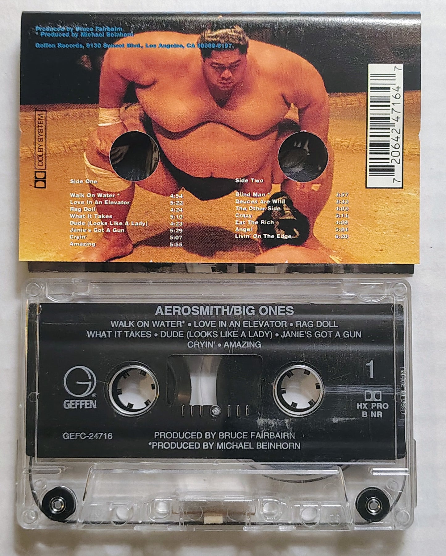 Aerosmith - “Big Ones” - CASSETTE TAPE VG+/VG+