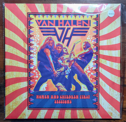 Van Halen - "Women And Children First Sessions" - VINYL RECORD (White Color) M/M (Sealed)