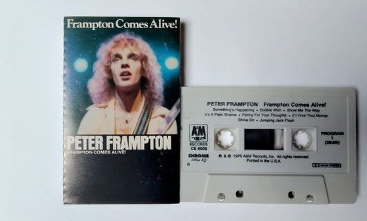 Peter Frampton - "Frampton Comes Alive" - CASSETTE TAPE (DOLBY) VG+/VG+