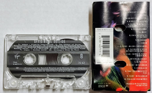 David Bowie - “Outside” - CASSETTE TAPE VG/VG