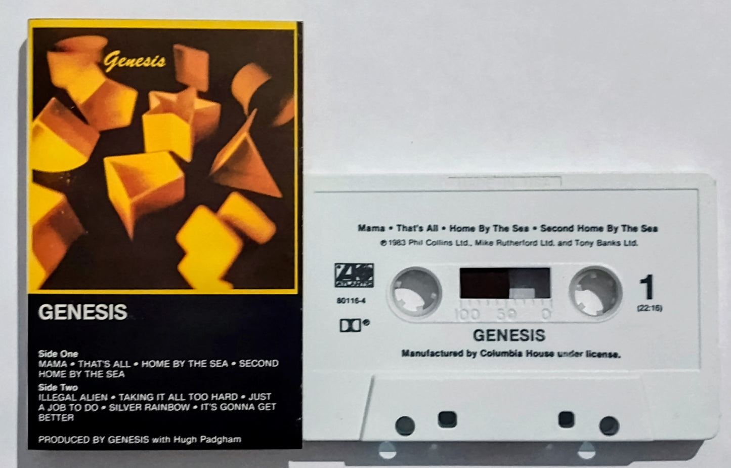 Genesis - “Genesis” - CASSETTE TAPE VG+/VG+