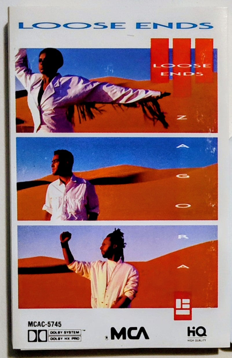 Loose Ends - "Zagora" - CASSETTE TAPE VG+/NM