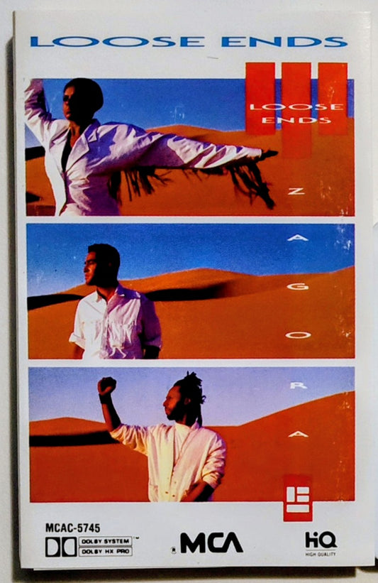 Loose Ends - "Zagora" - CASSETTE TAPE VG+/NM