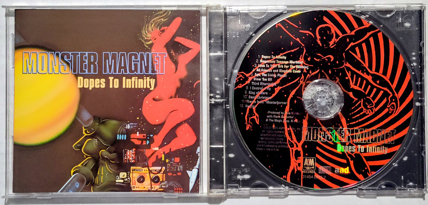 Monster Magnet - “Dopes To Infinity” - COMPACT DISC VG/VG