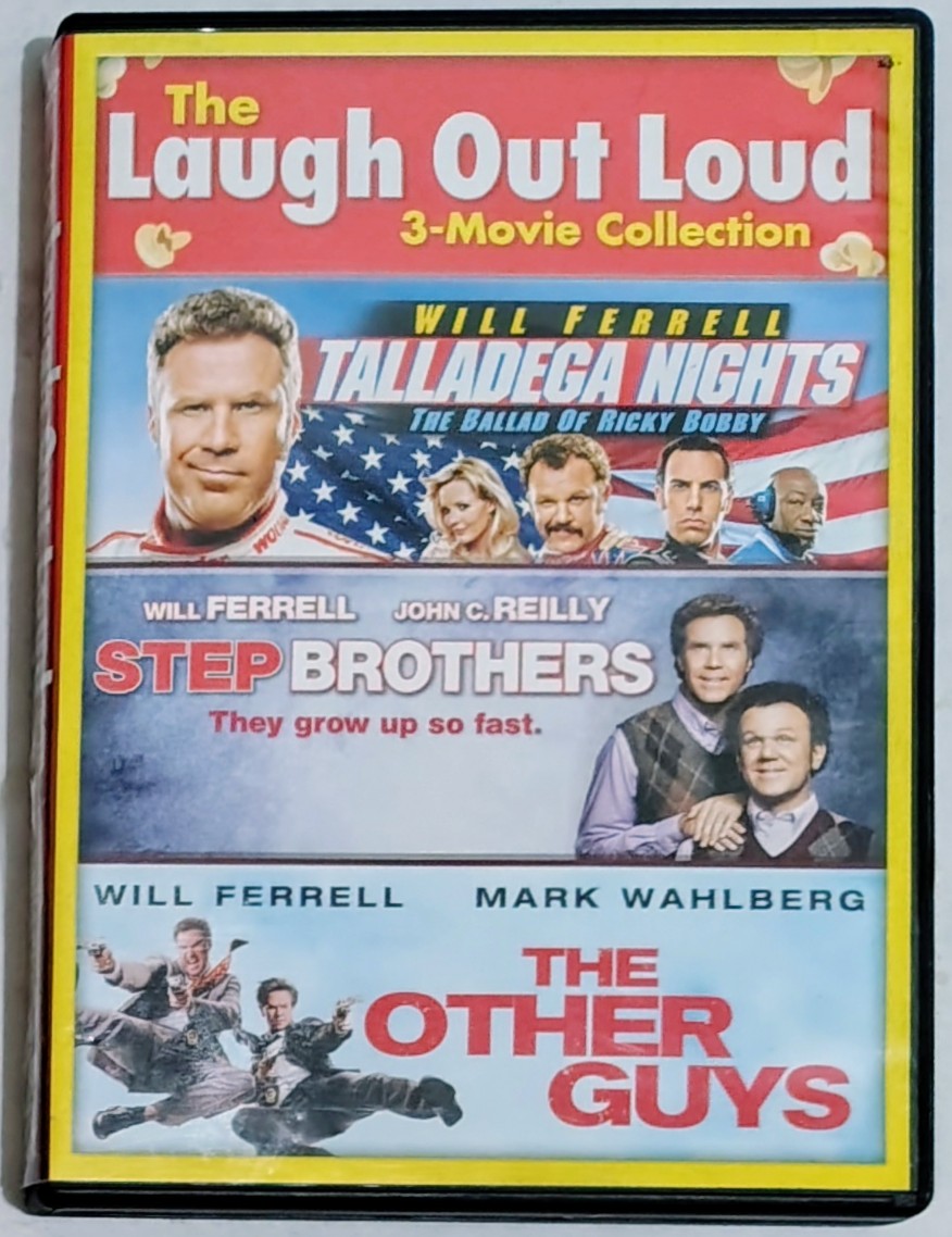 Laugh Out Loud 3-Movie (Will Ferrell) Collection DVD