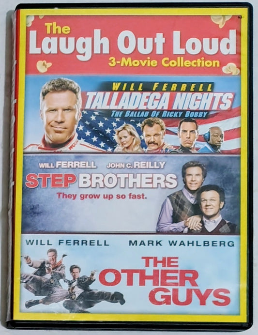 Laugh Out Loud 3-Movie (Will Ferrell) Collection DVD