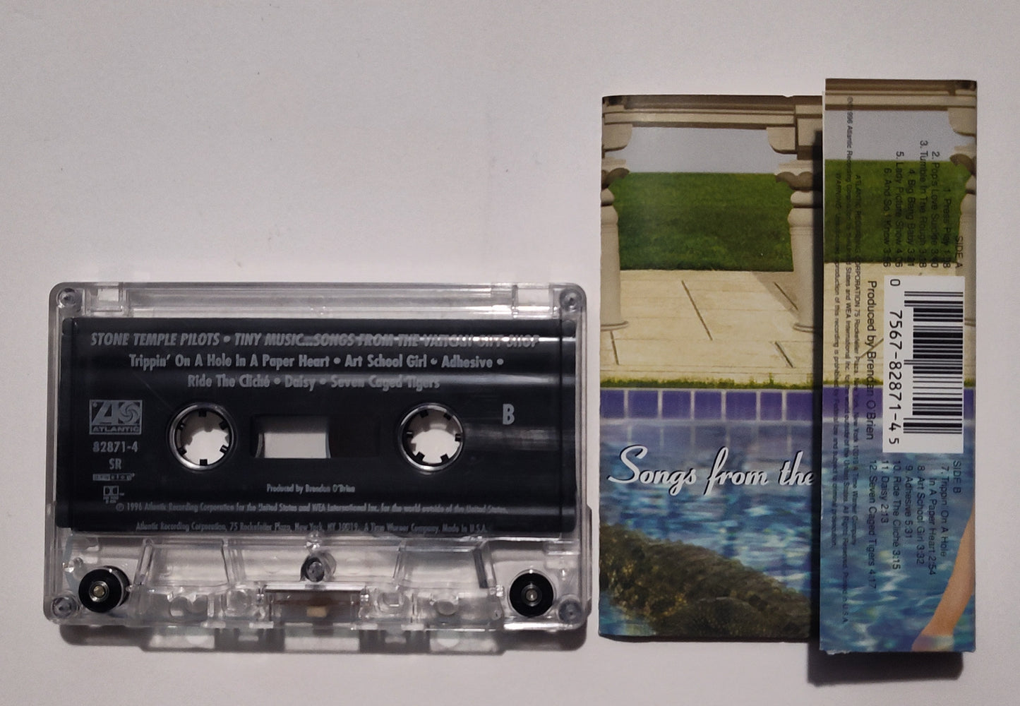 Stone Temple Pilots - "Tiny Music...Songs From The Vatican Gift Shop" - CASSETTE TAPE (SR; DIGalog; DOLBY HX PRO B NR) VG+/VG+