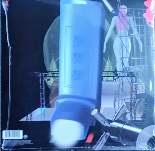 Death Grips - "Government Plates" - INDIE VINYL RECORD (Record Store Day; clear color vinyl) NM/M (Sealed; very light corner wear)