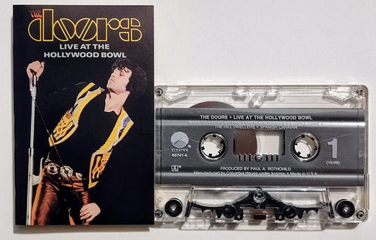 Doors, The - "The Doors Live At The Hollywood Bowl" - CASSETTE TAPE (Columbia House; DOLBY HX PRO) VG+/VG+
