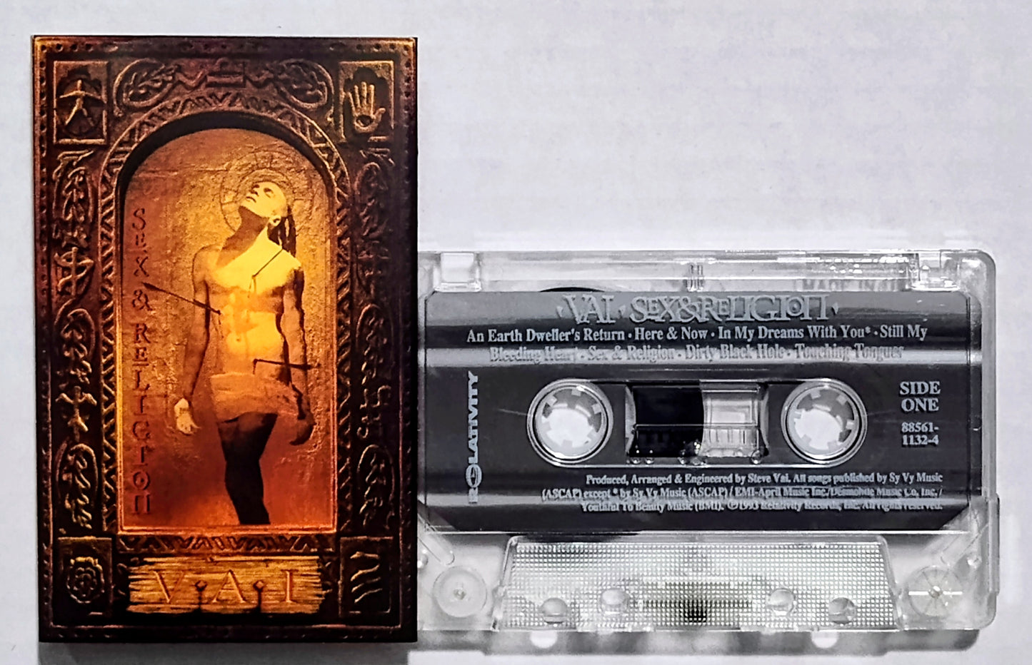 Steve Vai - “Sex & Religion” - CASSETTE TAPE NM/NM