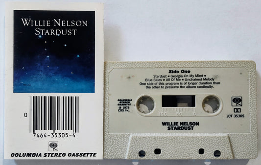 Willie Nelson - “Stardust” - CASSETTE TAPE VG/VG