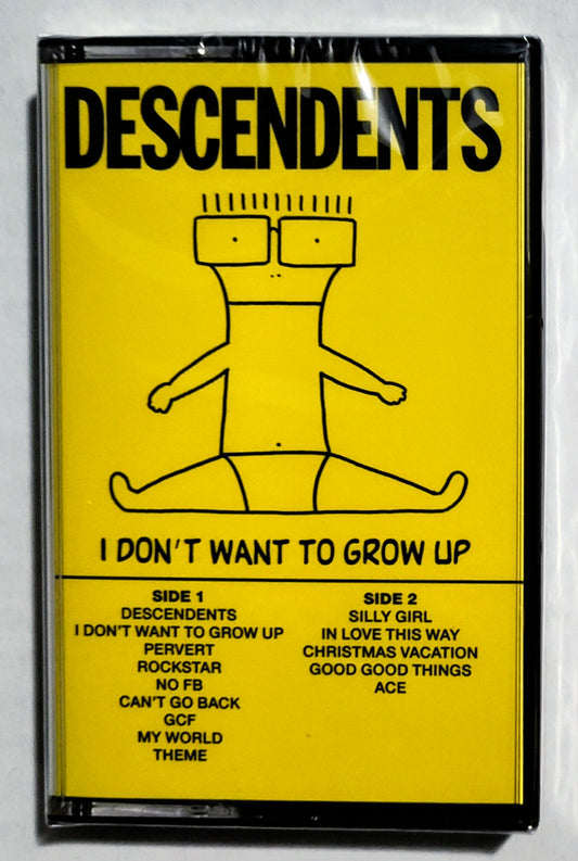 Descendants - "I Don't Want To Grow Up" - INDIE CASSETTE TAPE M/M (Sealed)
