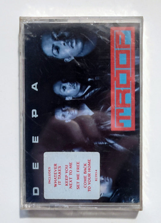Troop - "Deepa" - CASSETTE TAPE (DIGalog; DOLBY) NM/M (Sealed; tiny break in seal on back)