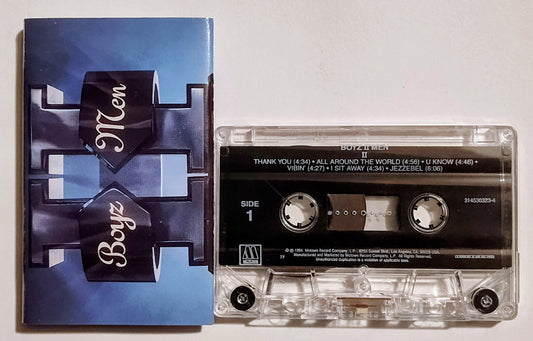 Boys II Men - "II" - CASSETTE TAPE (DOLBY HX PRO) VG+/VG+