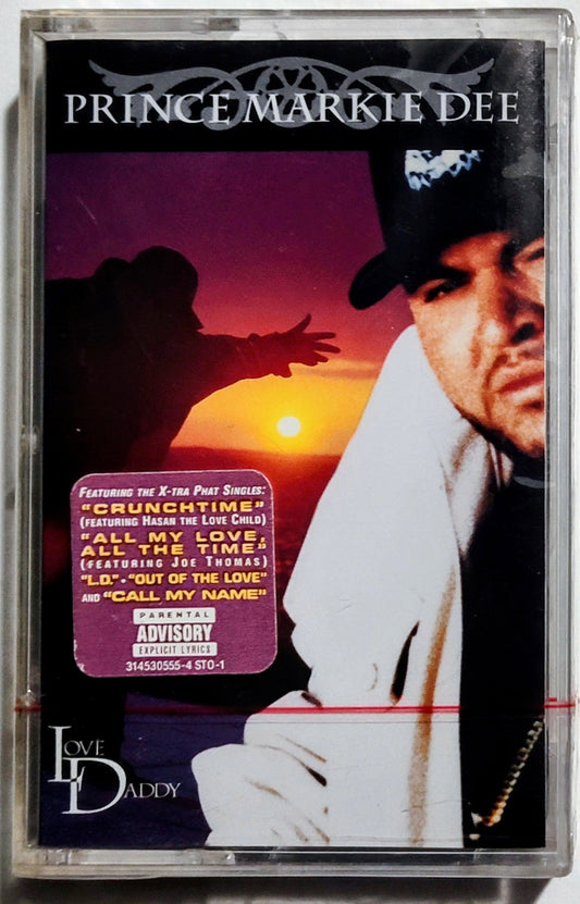 Prince Markie Dee - "Love Daddy" - CASSETTE TAPE NM/M (Sealed with hype sticker; tiny tears in cellophane)