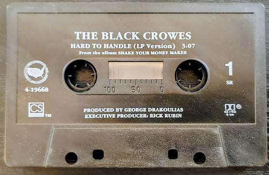 Black Crowes, The - “Hard To Handle” - CASSETTE TAPE (Single) *🚨*