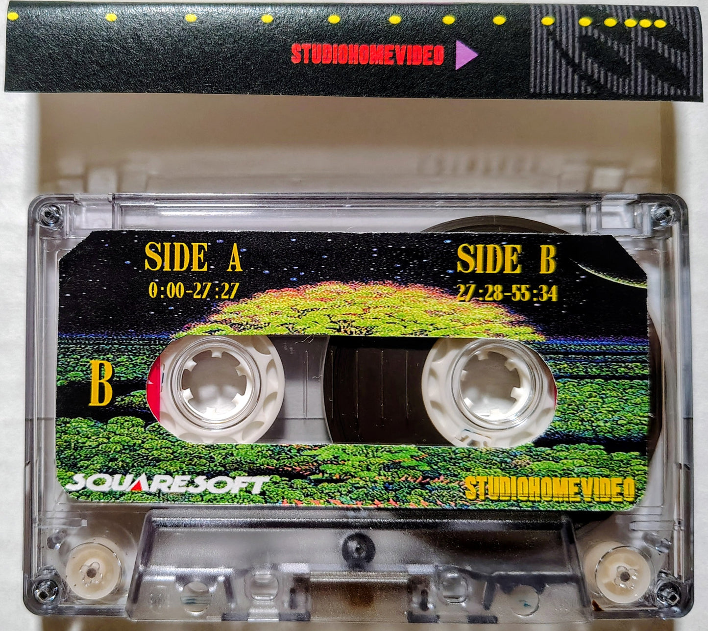 Squaresoft - "Secret of Mana Original Game Soundtrack" - INDIE CASSETTE TAPE NM/NM