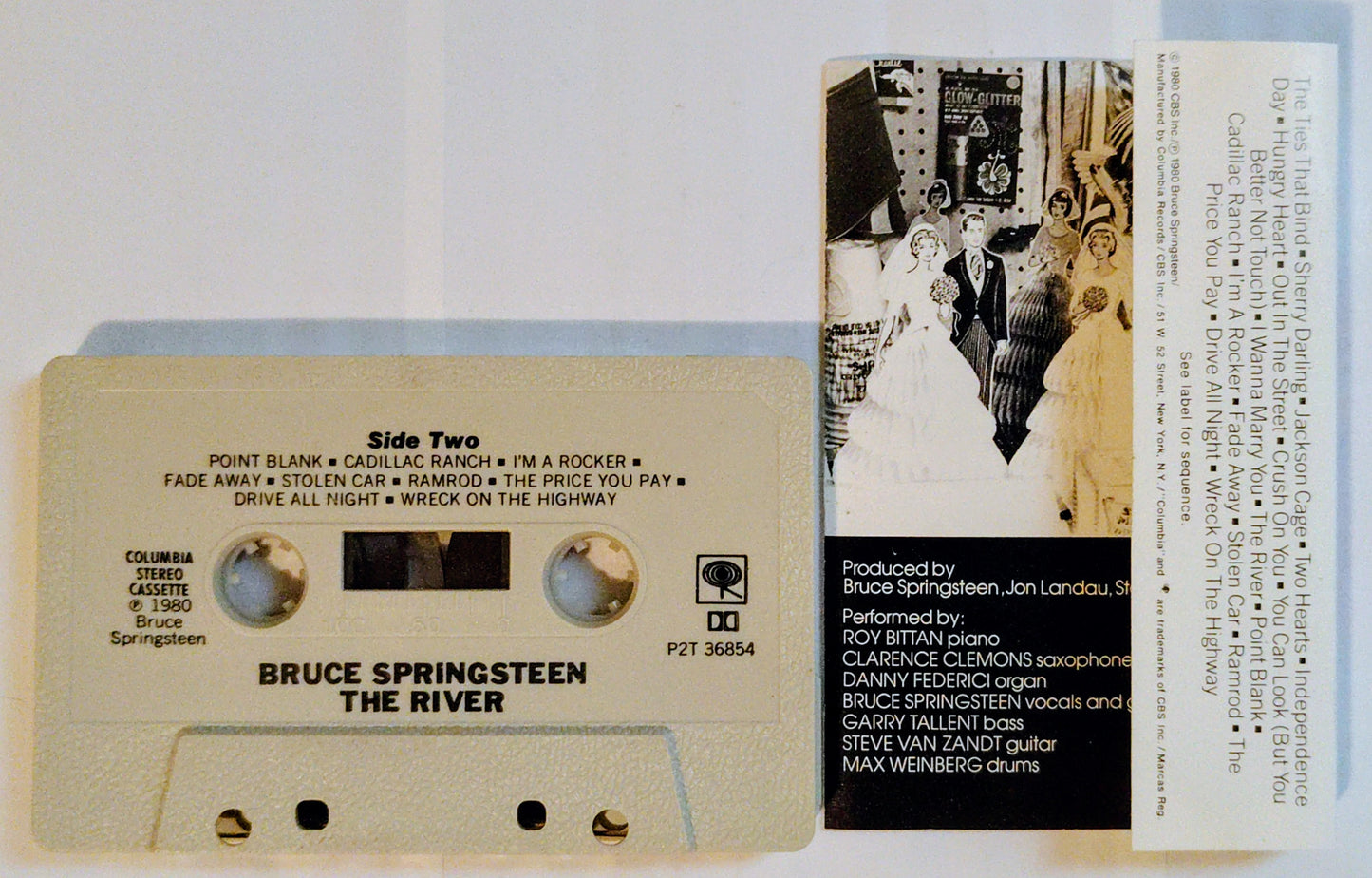 Bruce Springsteen - "The River" - CASSETTE TAPE VG+/VG+