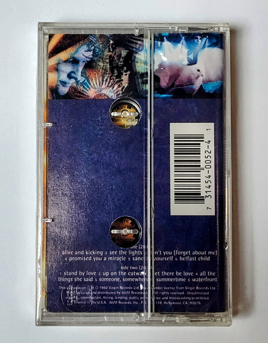 Simple Minds - "Glittering Prize (Sealed; crack in spine of case) - CASSETTE TAPE Mint/Near Mint